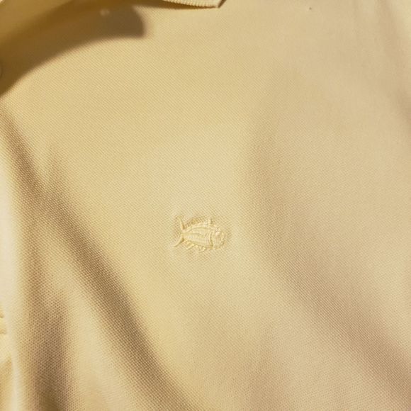 Southern Tide Men's Yellow Polo Size Large - Picture 4 of 4